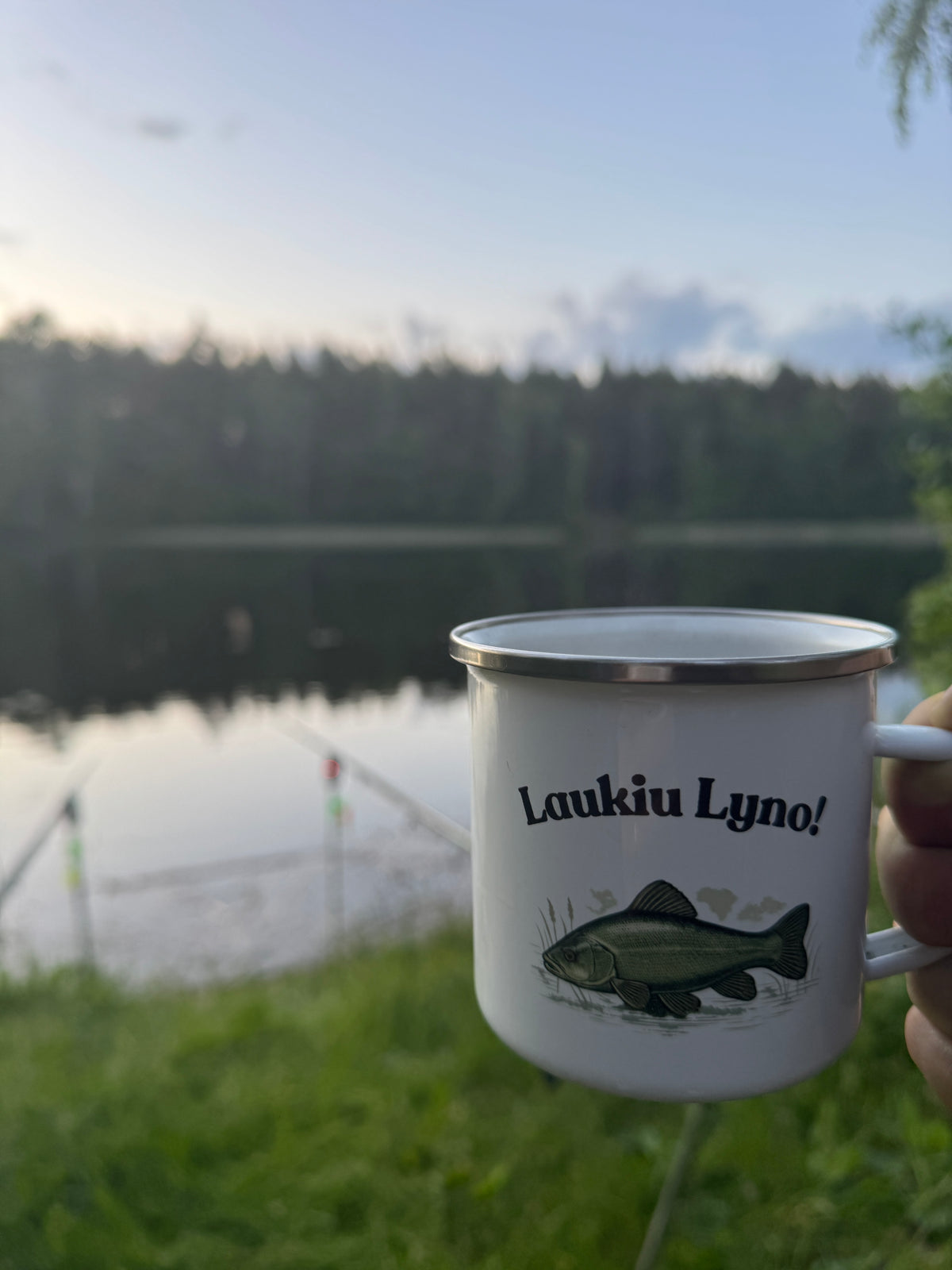Puodelis "Laukiu Lyno"